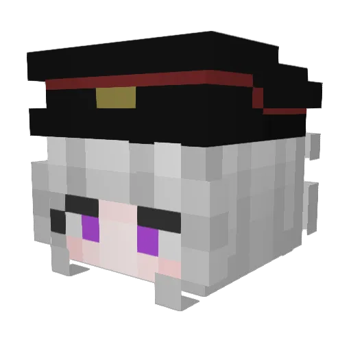 Something_Other Minecraft avatar head, 3D render