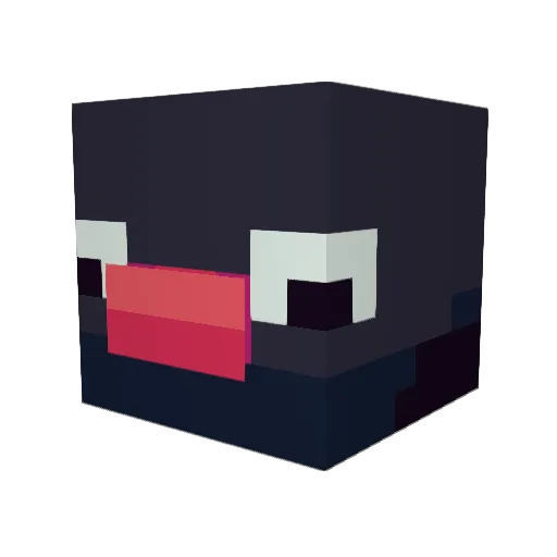 Something_Spicy Minecraft avatar head, 3D render