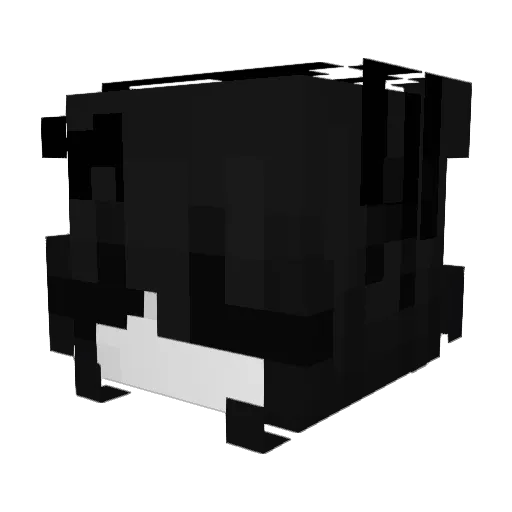 Somethinggoose Minecraft avatar head, 3D render
