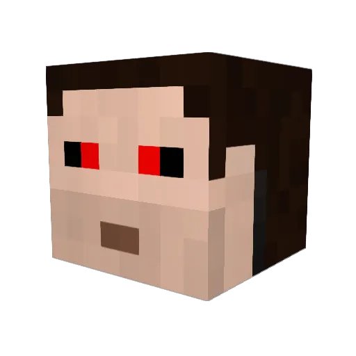 Somnus_ZA Minecraft avatar head, 3D render