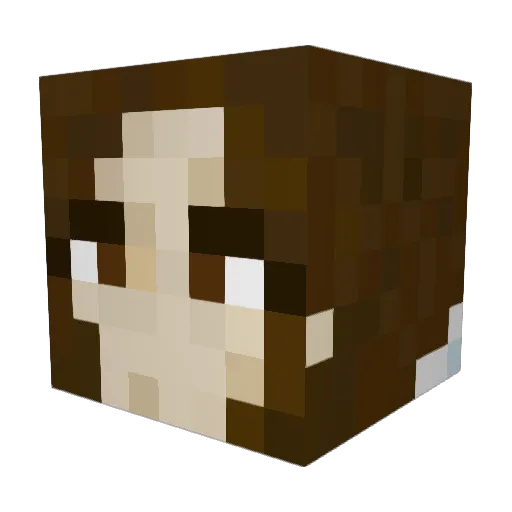 SomthingCreative Minecraft avatar head, 3D render
