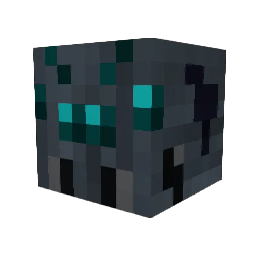 SomthingidkI Minecraft avatar head, 3D render