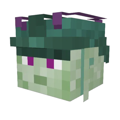 SonGohan1111 Minecraft avatar head, 3D render