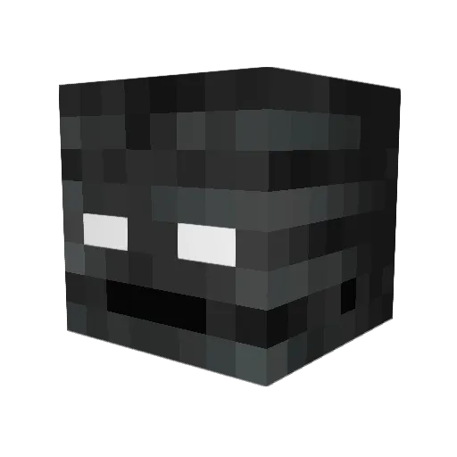 SonGotcha Minecraft avatar head, 3D render