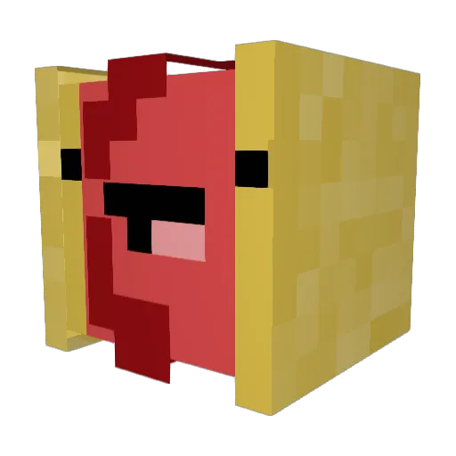 SonOfACar4 Minecraft avatar head, 3D render