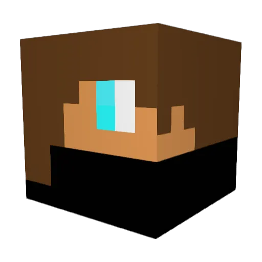SonOfDeath Minecraft avatar head, 3D render