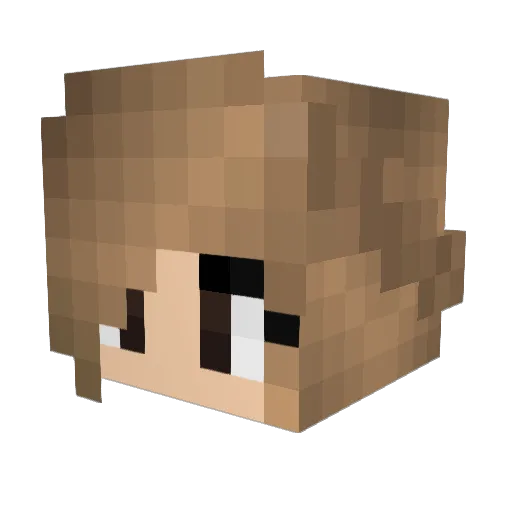 Sona_UwU Minecraft avatar head, 3D render