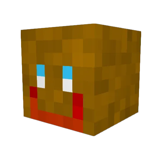 Sonci19 Minecraft avatar head, 3D render