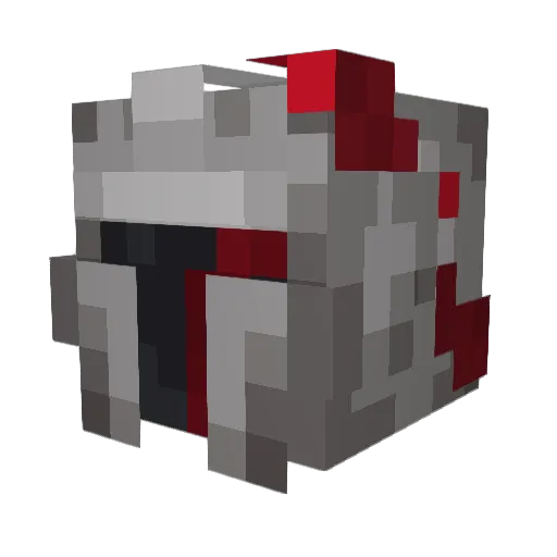 Sondej Minecraft avatar head, 3D render