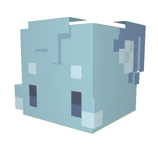 Sondern Minecraft avatar head, 3D render