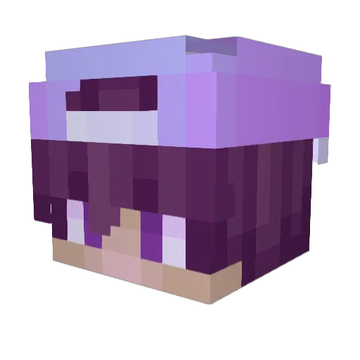 Sondex08 Minecraft avatar head, 3D render