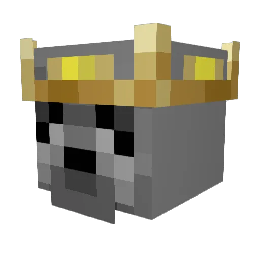 SondreyK Minecraft avatar head, 3D render