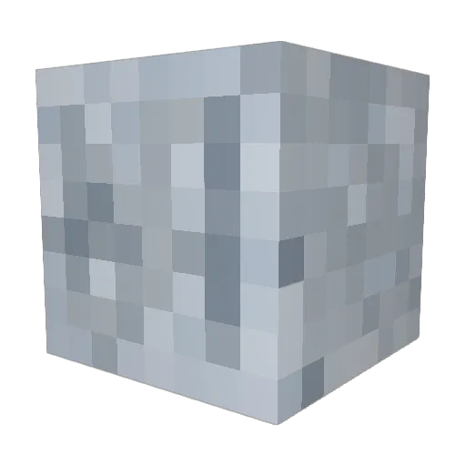 Song4Li Minecraft avatar head, 3D render