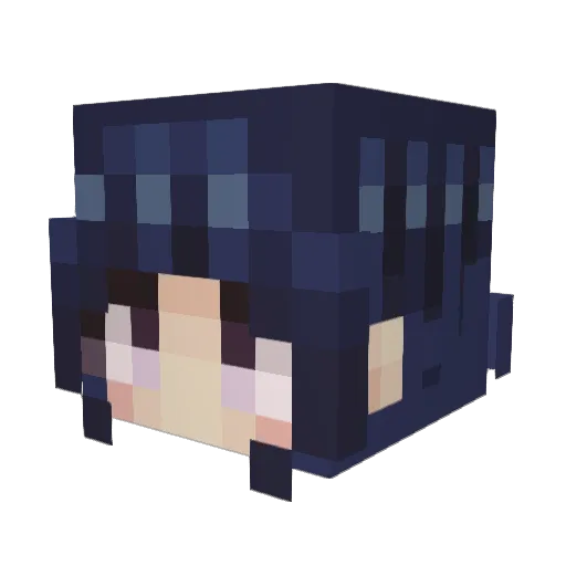Song54 Minecraft avatar head, 3D render