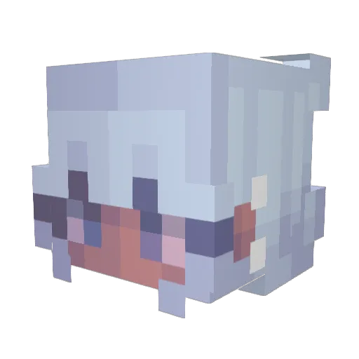 Songbird098 Minecraft avatar head, 3D render