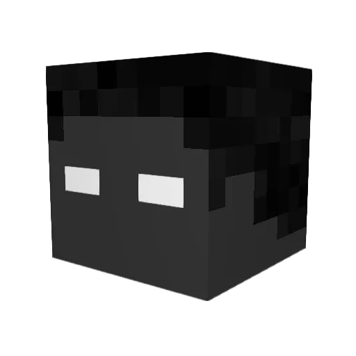 SongfulRug Minecraft avatar head, 3D render