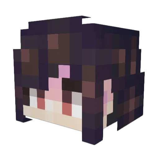 Songyuqi_923 Minecraft avatar head, 3D render