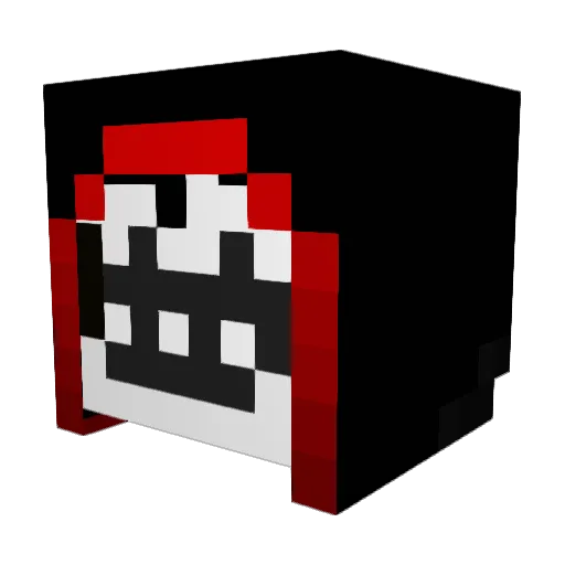 Soni_Roni Minecraft avatar head, 3D render