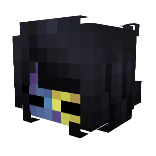 SonicPilgrim Minecraft avatar head, 3D render