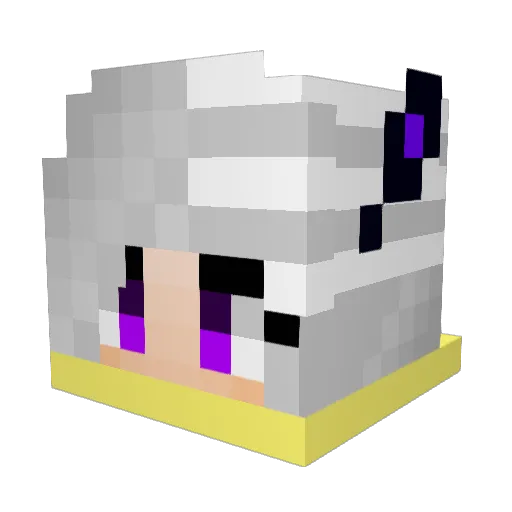 SonicShepard45 Minecraft avatar head, 3D render