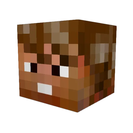 Sonickid009 Minecraft avatar head, 3D render