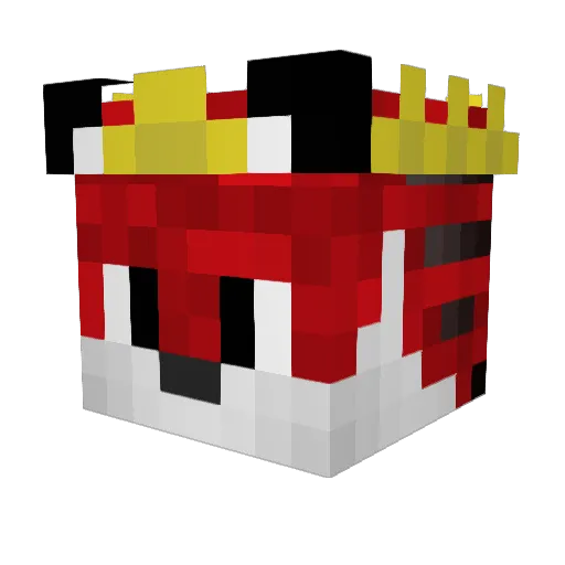 SonixHD_YT Minecraft avatar head, 3D render