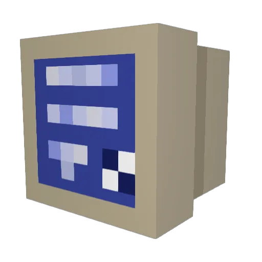 Sonja_zip Minecraft avatar head, 3D render