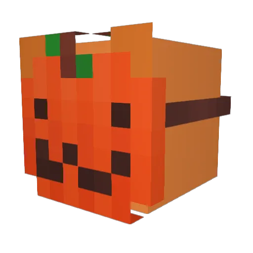 SonnyDeacle Minecraft avatar head, 3D render