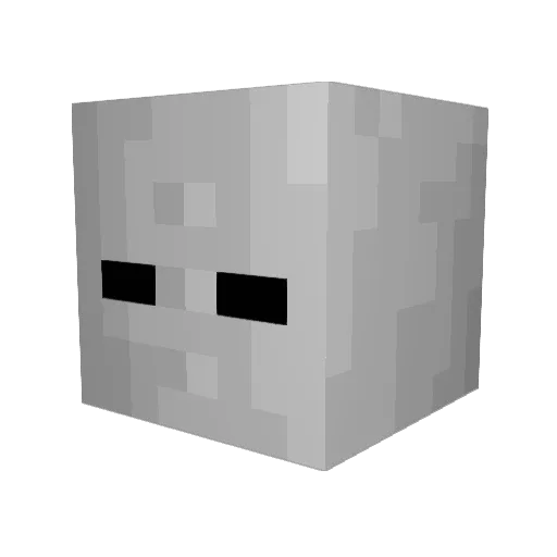 SonnyZ06 Minecraft avatar head, 3D render