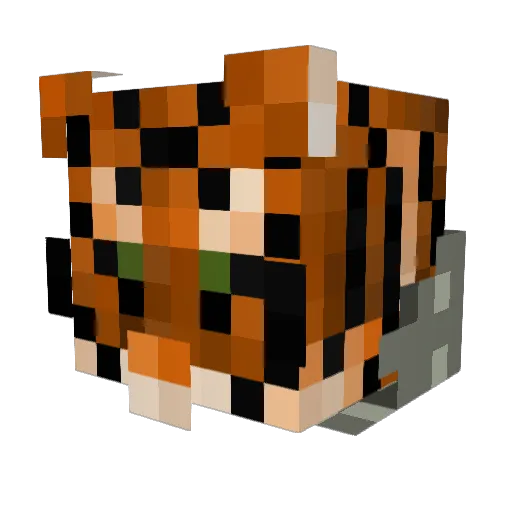 Sono1983 Minecraft avatar head, 3D render