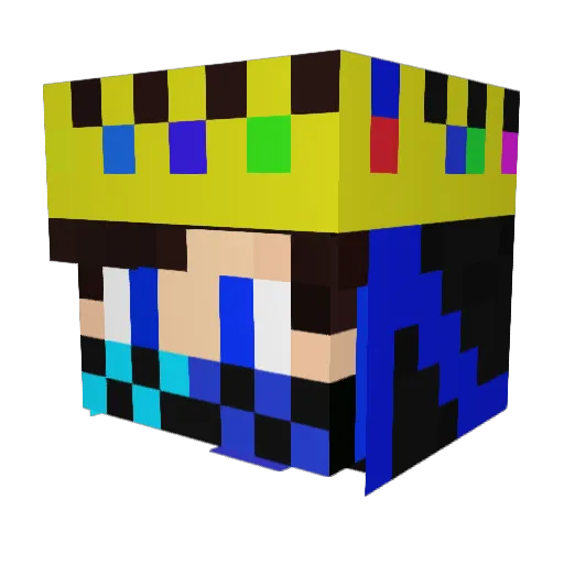 Sono_Manu072 Minecraft avatar head, 3D render