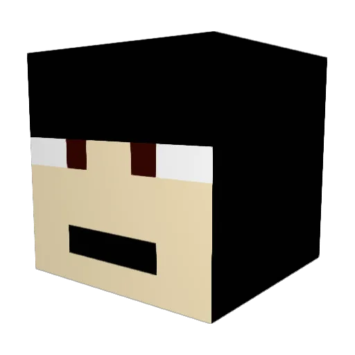 SonofSam666 Minecraft avatar head, 3D render