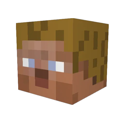 SonofSin95 Minecraft avatar head, 3D render