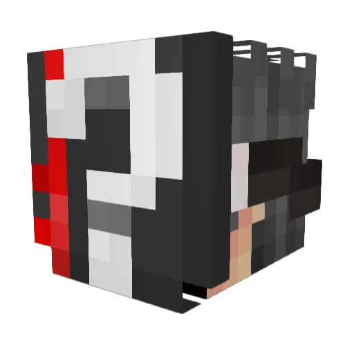 SonoriCMP Minecraft avatar head, 3D render