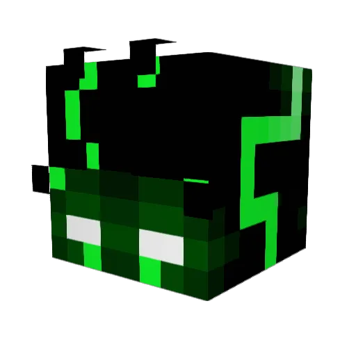 SonsoCuh Minecraft avatar head, 3D render