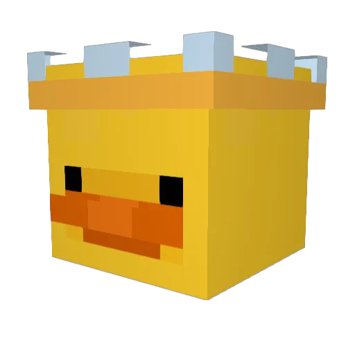 SoolerZ Minecraft avatar head, 3D render