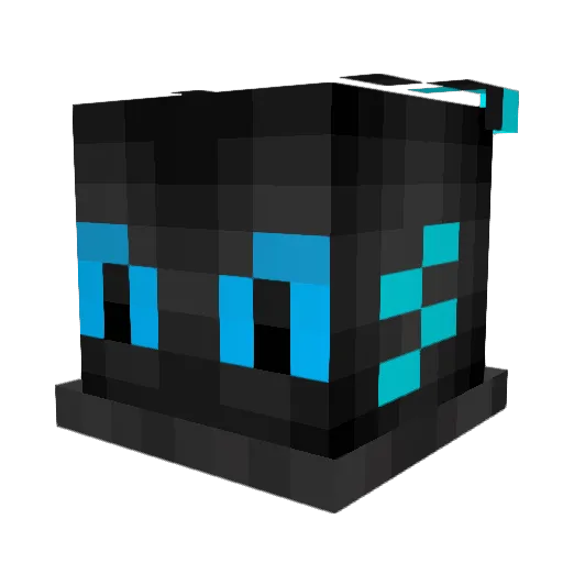 SoonerBuc Minecraft avatar head, 3D render