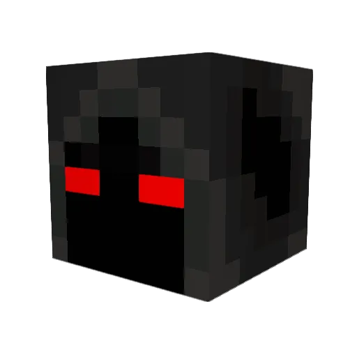 Soonifer Minecraft avatar head, 3D render