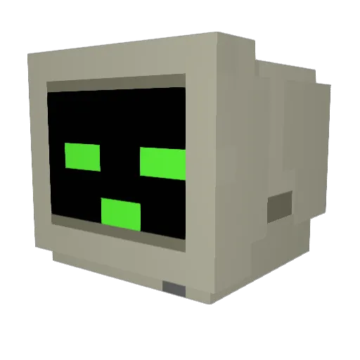 SoopOfficial Minecraft avatar head, 3D render