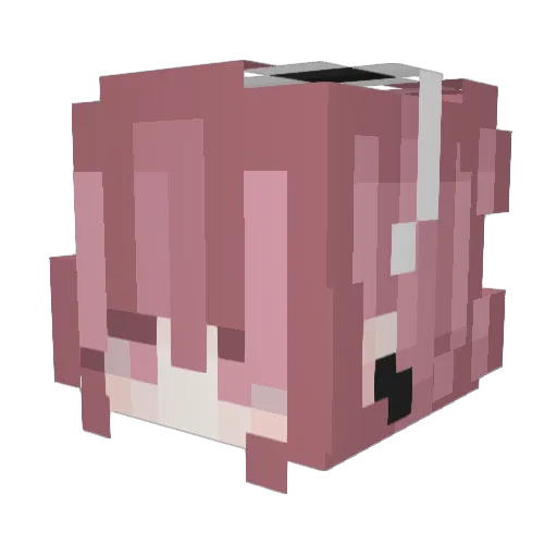 SooshiJedi Minecraft avatar head, 3D render