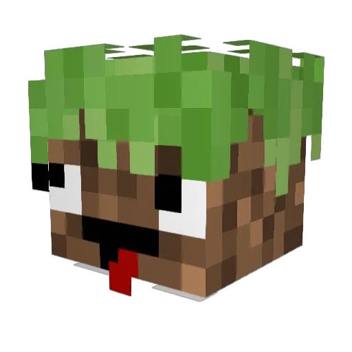 SoothingChip806 Minecraft avatar head, 3D render