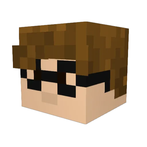 Sooty_Tord Minecraft avatar head, 3D render