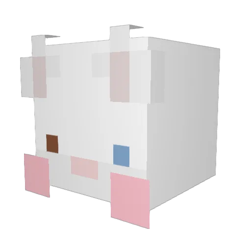 Sooyeon0_0 Minecraft avatar head, 3D render