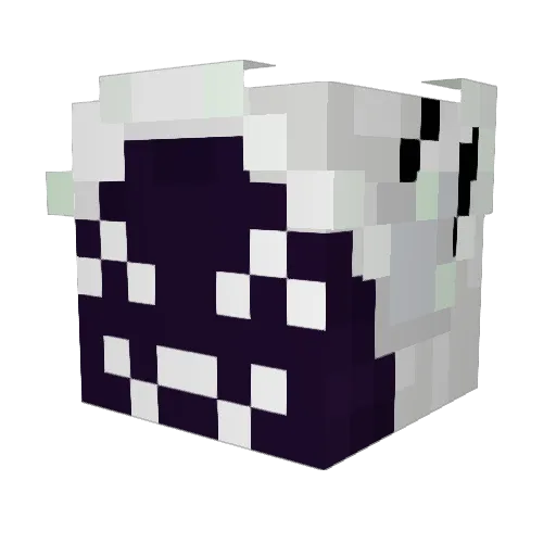 Sopainfull Minecraft avatar head, 3D render