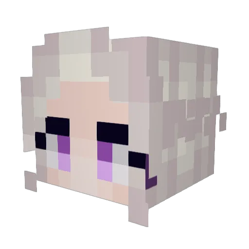 Sopapilla12 Minecraft avatar head, 3D render