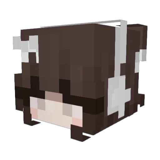 Soph_Lemon Minecraft avatar head, 3D render