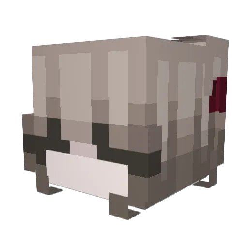 Sopheliya Minecraft avatar head, 3D render