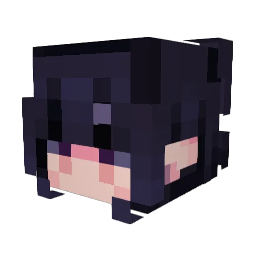 Sophia98765 Minecraft avatar head, 3D render