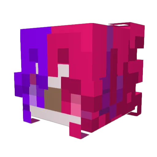 SophiaCM Minecraft avatar head, 3D render