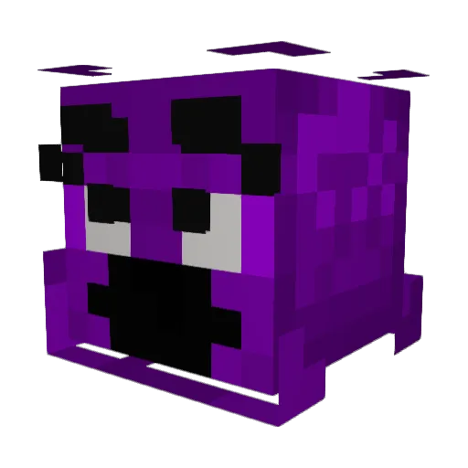 SophieD355 Minecraft avatar head, 3D render